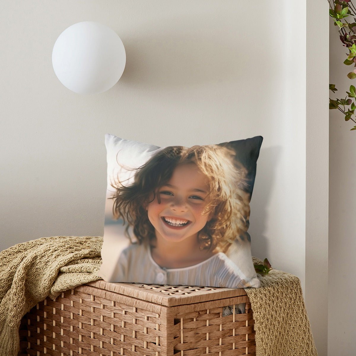 Customized Photo 2 - Sided Print Pillowcase (Insert Included) - ThrowPillows - BuyEcEc