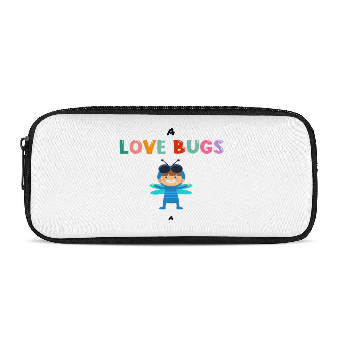 Cute Love Bee Pencil Bag Personalized - PencilBags - BuyEcEc