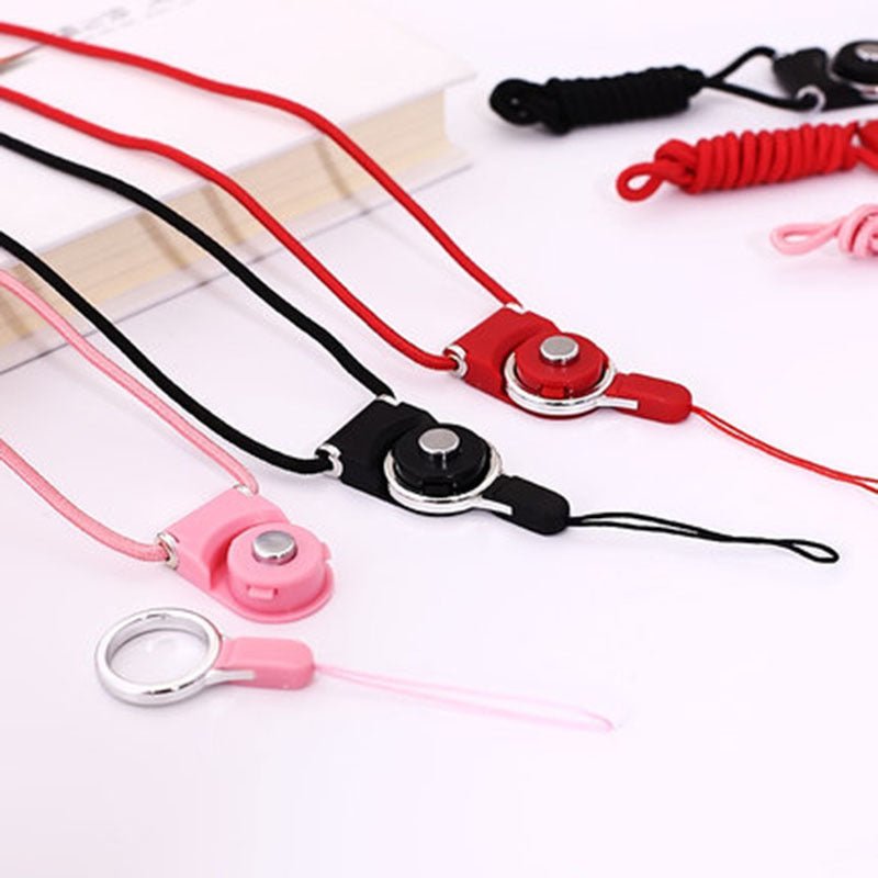 Detachable Nylon Neck Strap Lanyard Qucik Release Button - PhoneLanyard - BuyEcEc