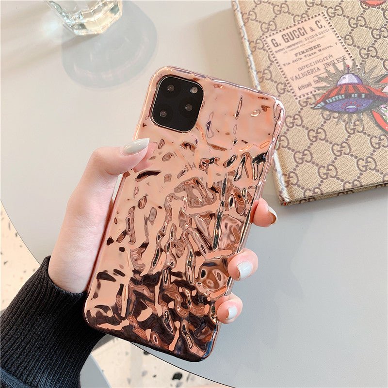 iPhone Case Cover 3D Metal Folded Electroplated  - iphoneCases - BuyEcEc