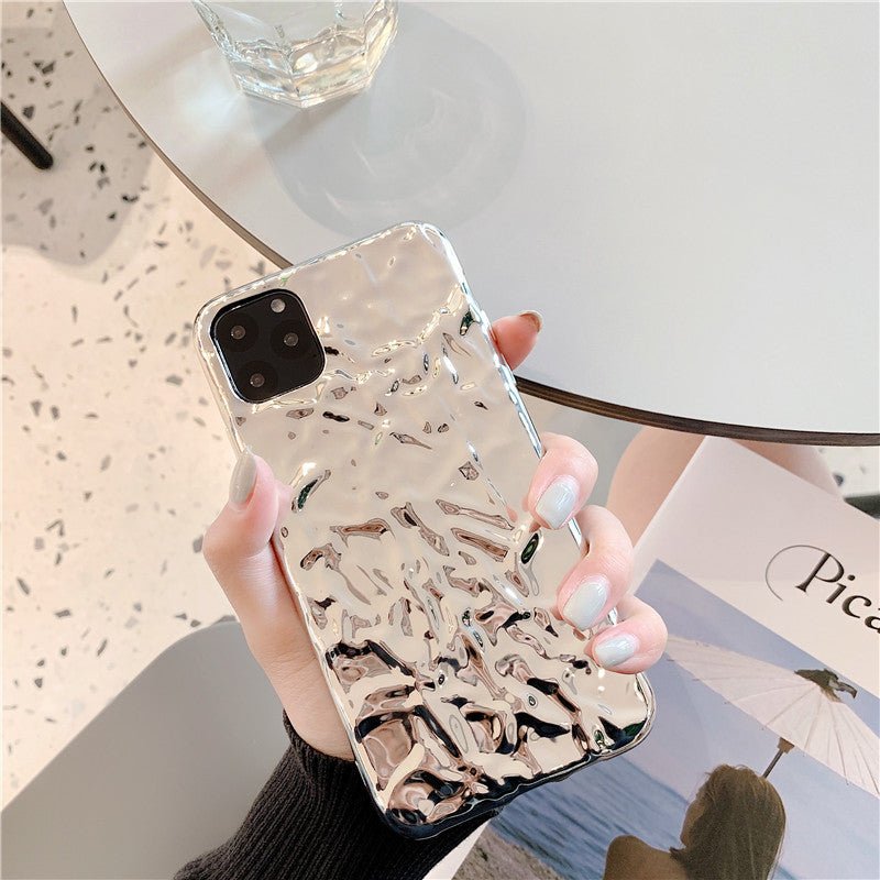 iPhone Case Cover 3D Metal Folded Electroplated  - iphoneCases - BuyEcEc