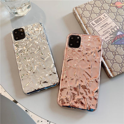 iPhone Case Cover 3D Metal Folded Electroplated  - iphoneCases - BuyEcEc