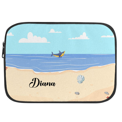 Laptop Sleeve Case Computer Bag Sand Beach Boat Sea Shell - Computerbags - BuyEcEc