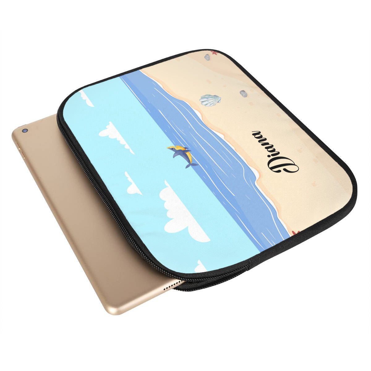 Laptop Sleeve Case Computer Bag Sand Beach Boat Sea Shell - Computerbags - BuyEcEc