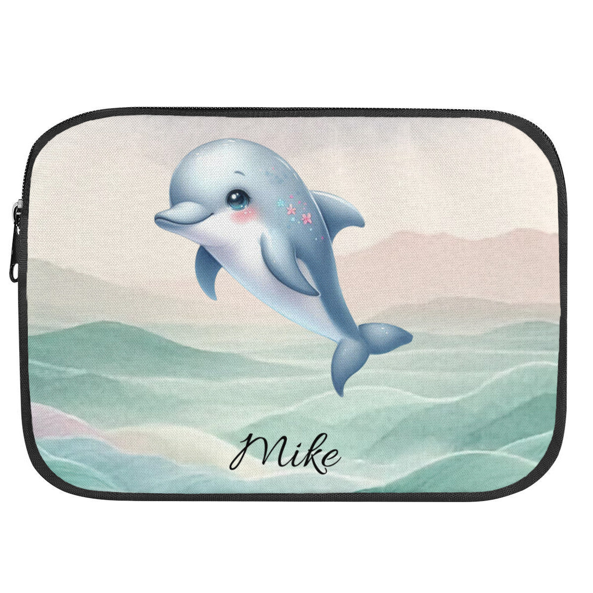 Personalized Cute Dolphin Laptop Sleeve - Computerbags - BuyEcEc