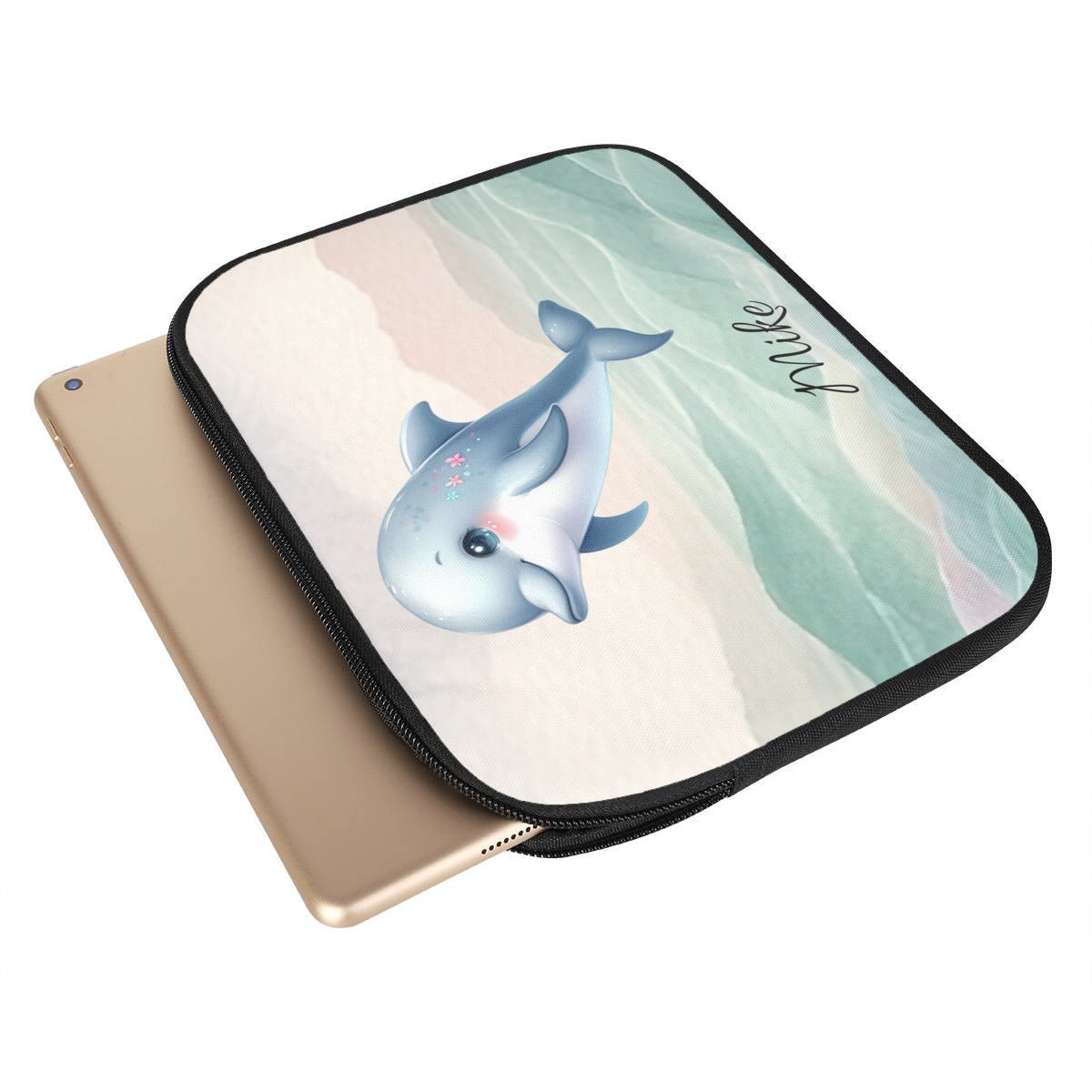 Personalized Cute Dolphin Laptop Sleeve - Computerbags - BuyEcEc