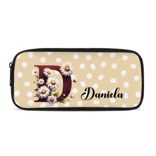 Personalized Daisy Monogram Pencil Case - PencilBags - BuyEcEc