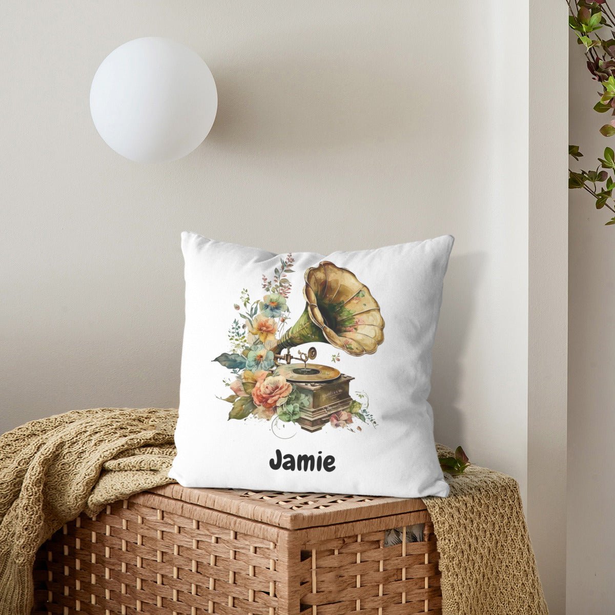 Personalized Music Instrument 2 - Sided Print Pillowcase (Insert Included) - ThrowPillows - BuyEcEc