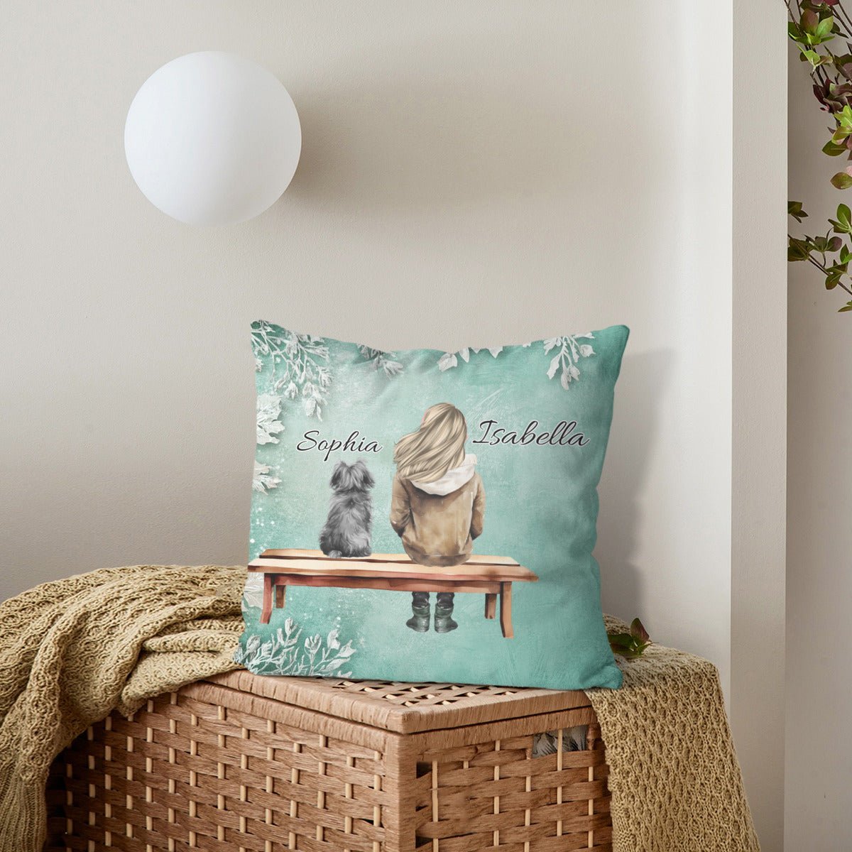 Personalized My Dog My Best Friend 2 - Sided Print Pillowcase (Insert Included) - ThrowPillows - BuyEcEc