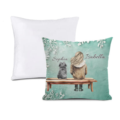 Personalized My Dog My Best Friend 2 - Sided Print Pillowcase (Insert Included) - ThrowPillows - BuyEcEc