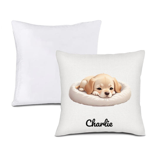 Personalized Playful Labrador Retriever Pillowcase (Insert Included) - ThrowPillows - BuyEcEc