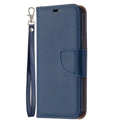 Blue iPhone Case PU Leather Flip Wallet with Lanyard - iphoneCases - BuyEcEc