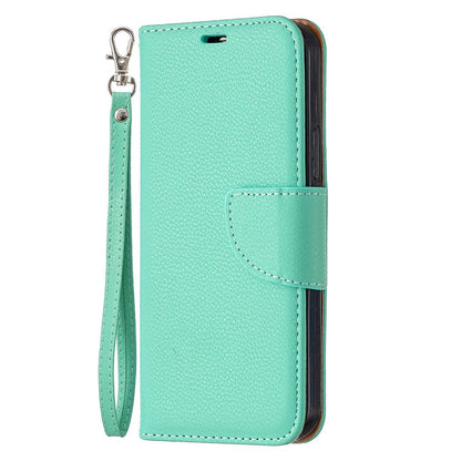 Green iPhone Case PU Leather Flip Wallet with Lanyard - iphoneCases - BuyEcEc