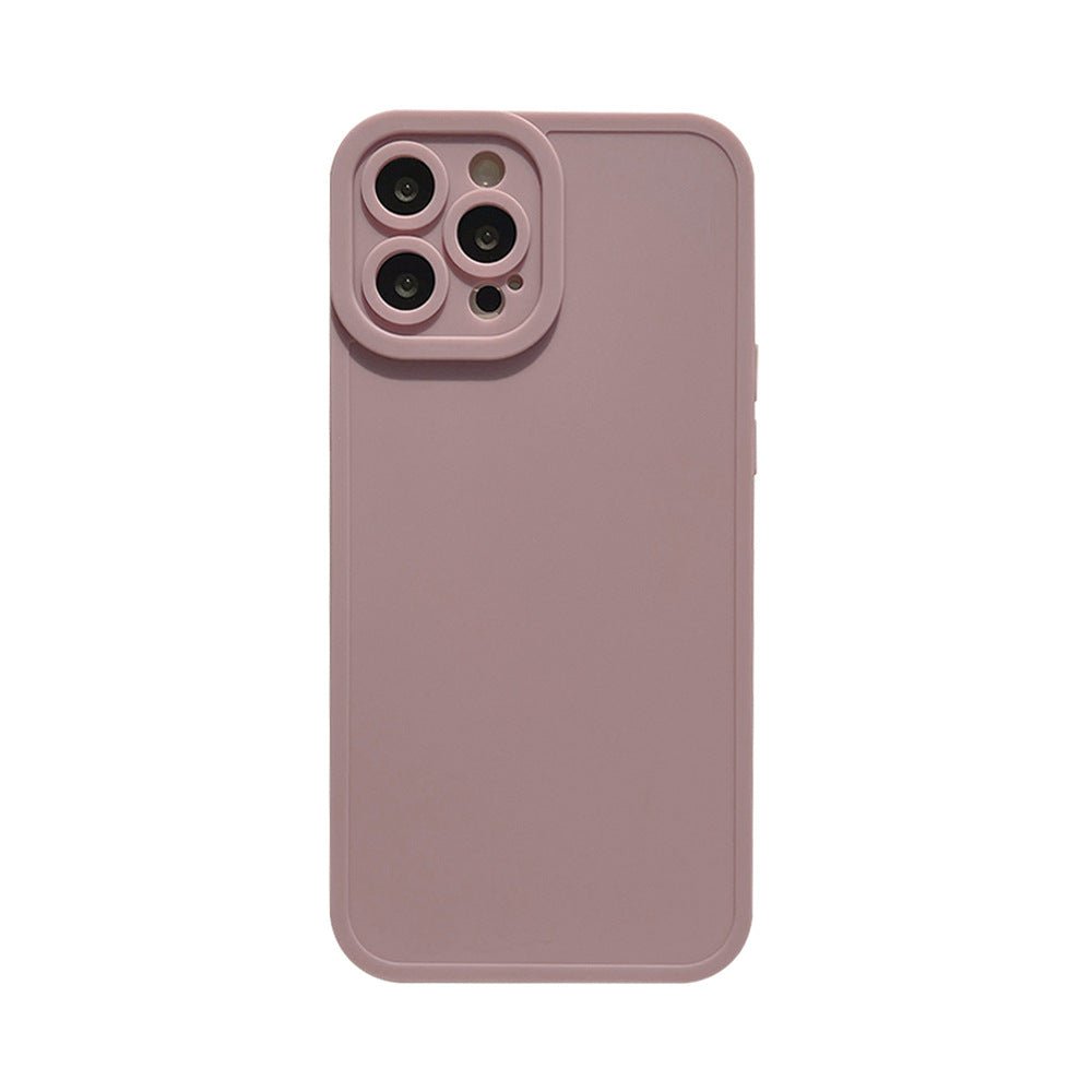 iPhone Case Cover Solid Pure Color Soft Silicone - iPhoneCases - BuyEcEc