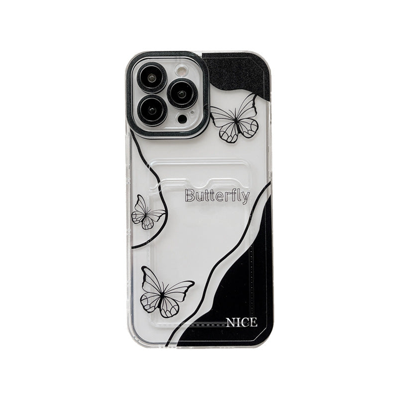 Butterflies Card holder iPhone ase